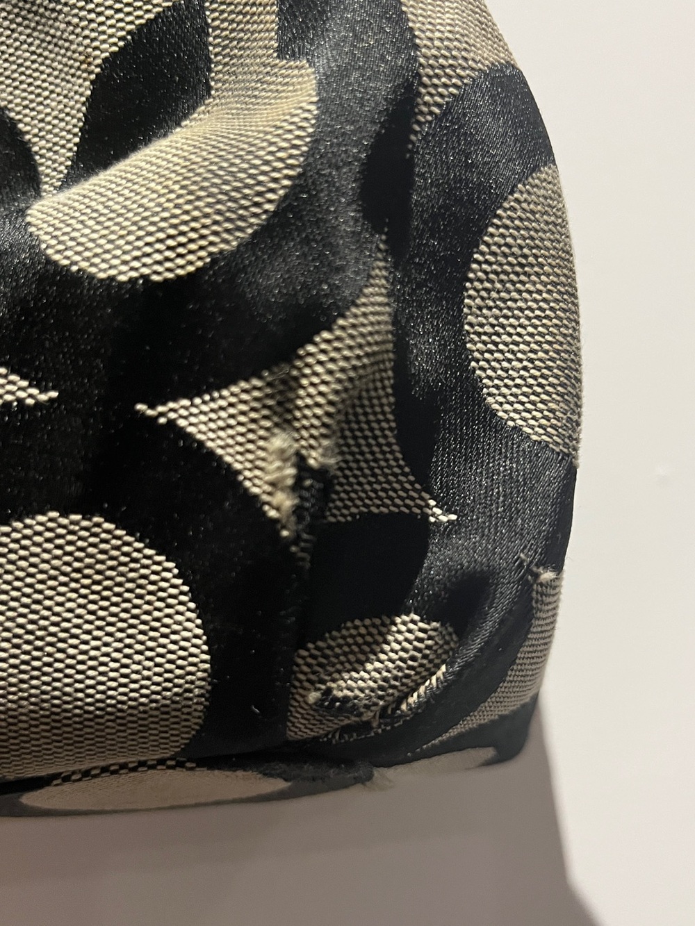Coach Canvas Shoulder Bag - Picture 6 of 14